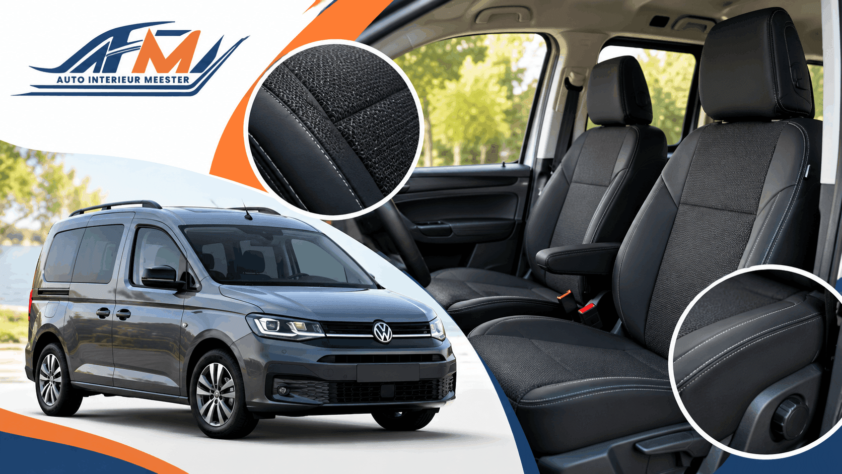 Housses de siège pour le Volkswagen Caddy : protection, confort et coupe parfaite