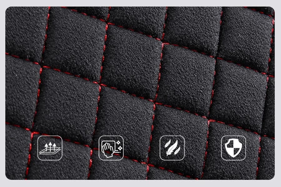 Housses de siège auto pour Seat Tarraco in pasvorm | Ensemble complet pour sièges avant | Série AIS 6