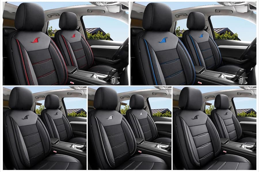 Housses de siège auto pour Jaguar XF 2 | Ensemble complet pour sièges avant | Série AIE