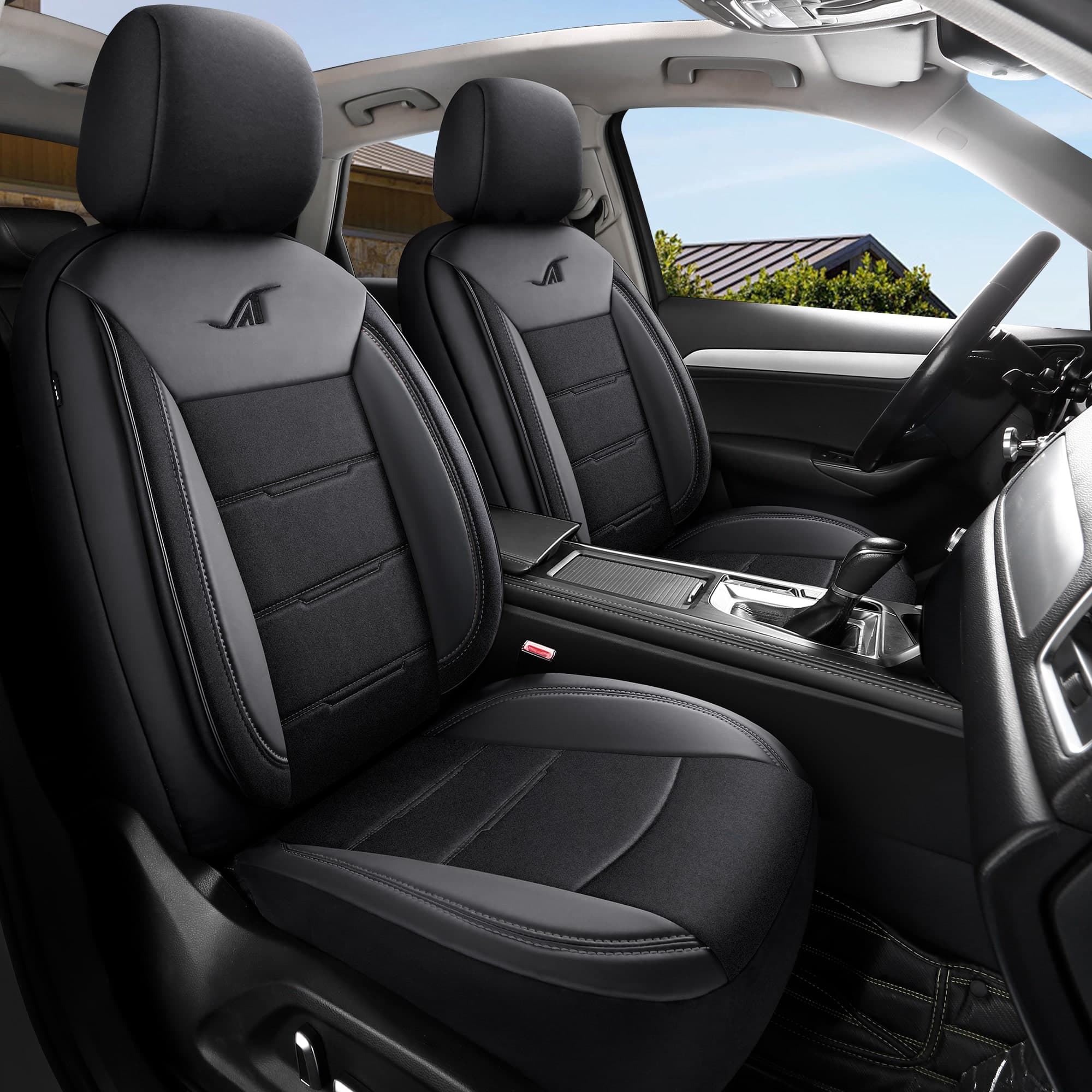 Housses de siège auto pour Opel Insignia A | Ensemble complet pour sièges avant | Série AIE 12
