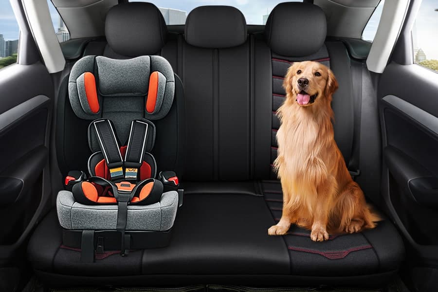 Housses de siège de voiture pour Land Rover Defender 2 | Ensemble complet pour sièges avant | Série AID 8