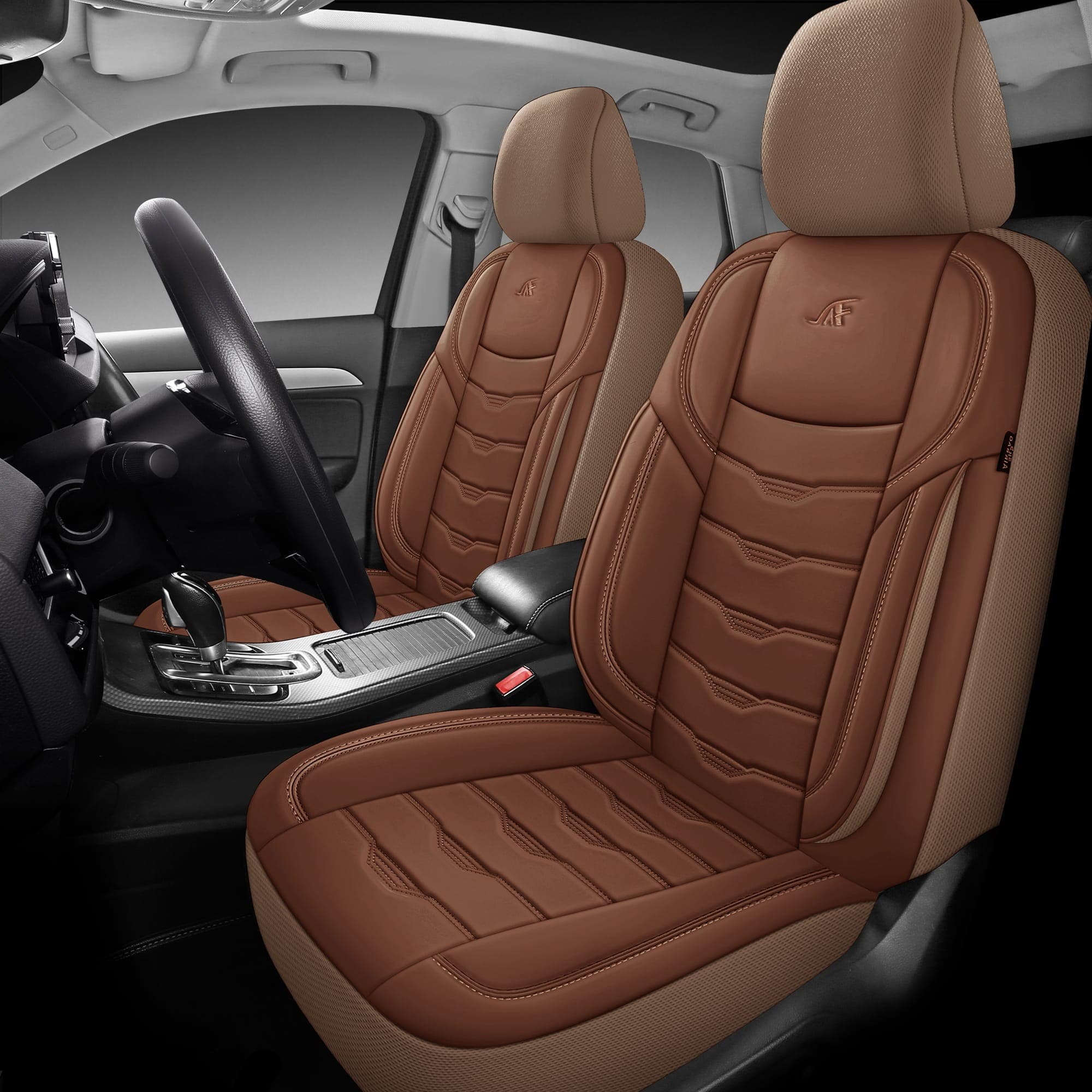 Simili cuir marron