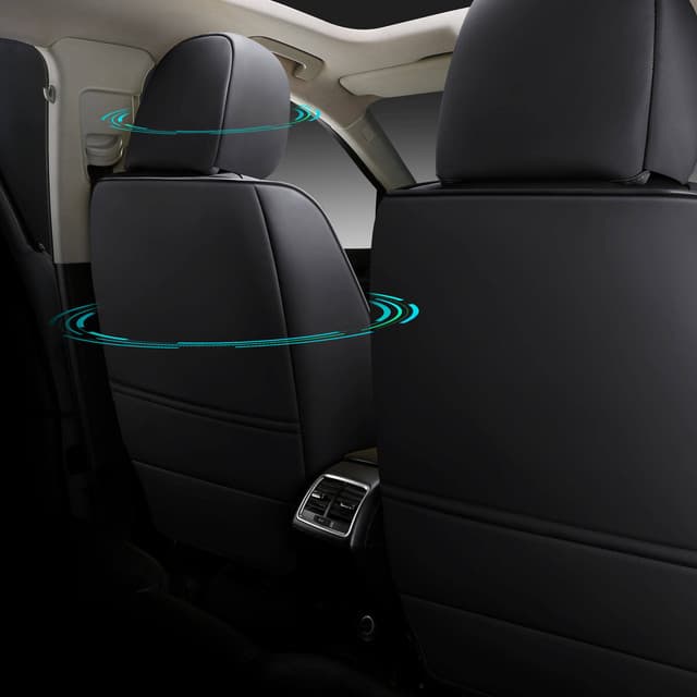Housses de siège auto pour Volkswagen Jetta 4 | Lot de 2 | Simili cuir haut de gamme (Skai) | Série CLS900 8