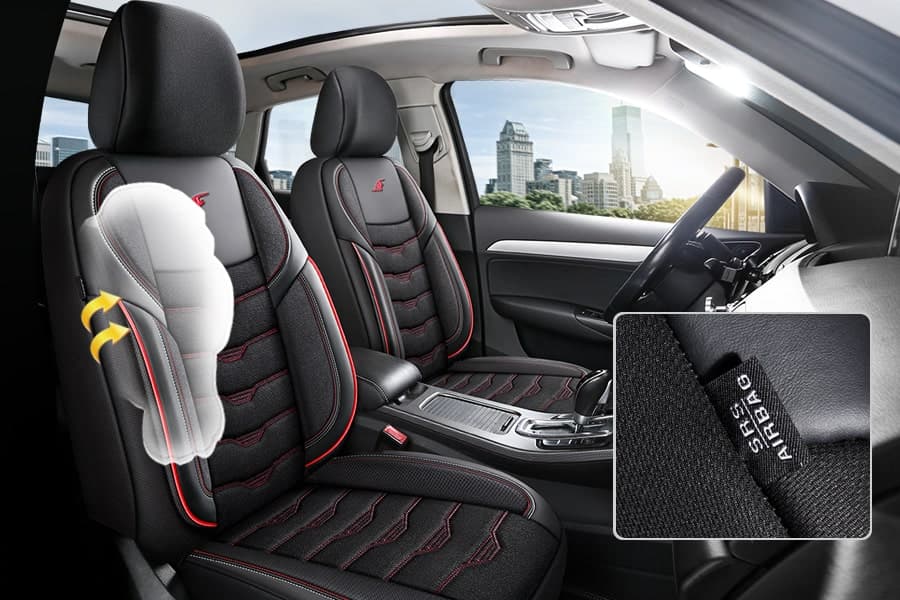 Housses de siège de voiture pour Lexus IS 1 | Ensemble complet pour sièges avant | Série AID 4