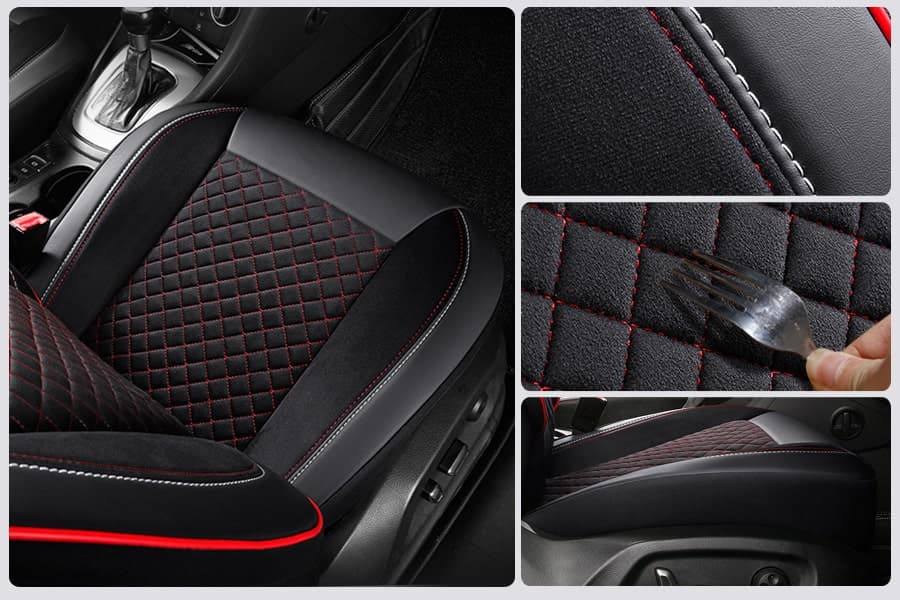Housses de siège auto pour Volkswagen LT 2 in pasvorm | Ensemble complet pour sièges avant | Série AIS 2